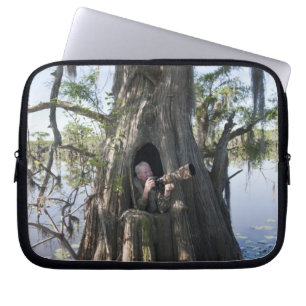 Capa Para Notebook Caddo Lake, cego à caça