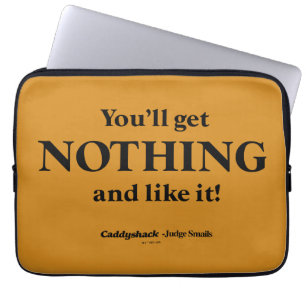 Capa Para Notebook Caddyshack Você não vai conseguir nada e gostar!