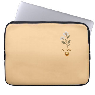 Capa Para Notebook Caderno Botânico Floral Elegante – Flo Minimalista
