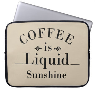 Capa Para Notebook café é sol líquido