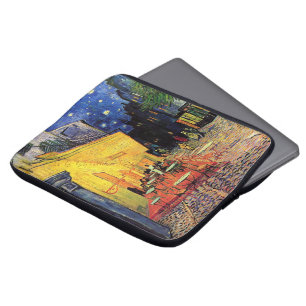 Capa Para Notebook Café Terrace à noite por Vincent van Gogh