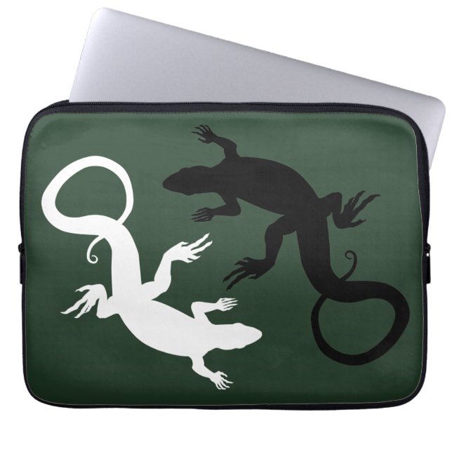 Capa Para Notebook Caixa animal da tabuleta do réptil da bolsa de (Frente)