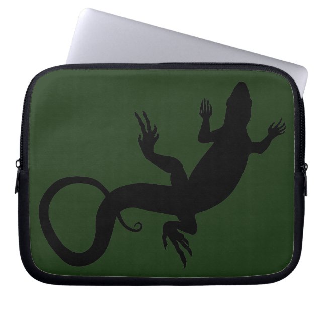 Capa Para Notebook Caixa animal da tabuleta do réptil da bolsa de (Frente)