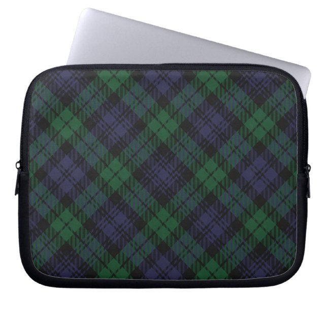 Capa Para Notebook Caixa da tabuleta do Tartan de Campbell (Frente)