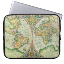 Caixa de laptop de Mapa Anterior