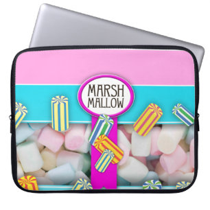 Capa Para Notebook Caixa de Laptop do Marshmallow