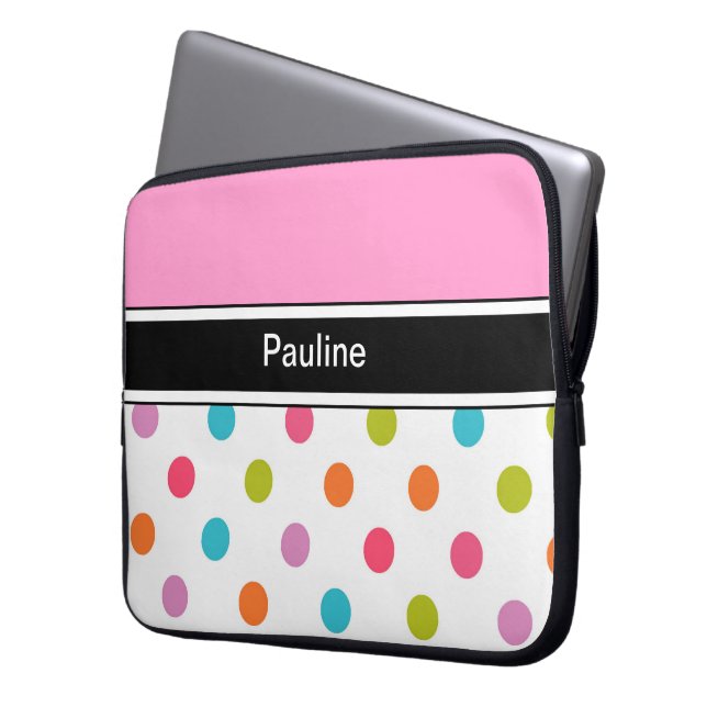 Capa Para Notebook Caixa do laptop do monograma (Frente Esquerda)