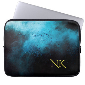 Capa Para Notebook caixa Laptop azul e escuro