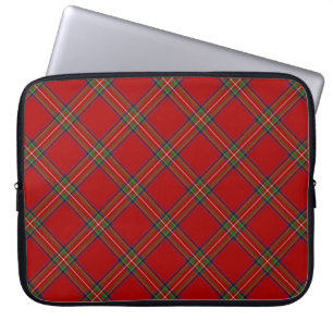 Capa Para Notebook Caixa real do laptop do Tartan de Stewart