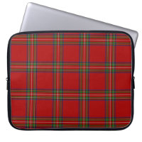 Caixa real do laptop do Tartan de Stewart