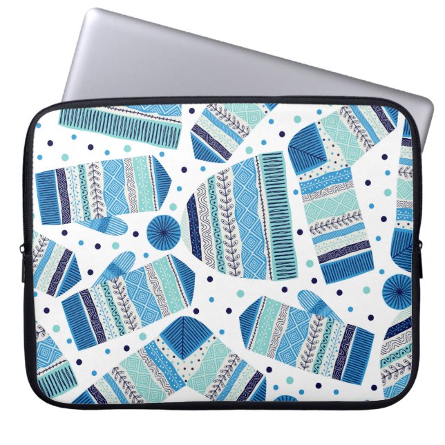Capa Para Notebook Calçado: Padrão Invisível e Perfeito de Olho. (Frente)