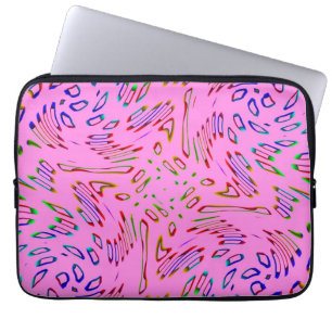 Capa Para Notebook Caleidoscópio Rosa