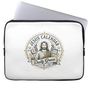 Capa Para Notebook Calendário de Jesus Graça Diária Calendário de Jes