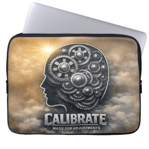 Capa Para Notebook Calibrar a Mente – Poder Abstrato Encorajador da M