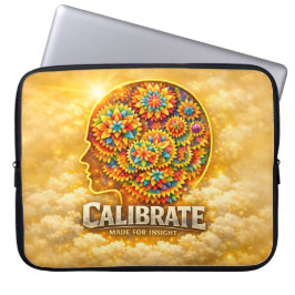 Capa Para Notebook CalibrateMind – Abstrato Encorajador Poder Mental