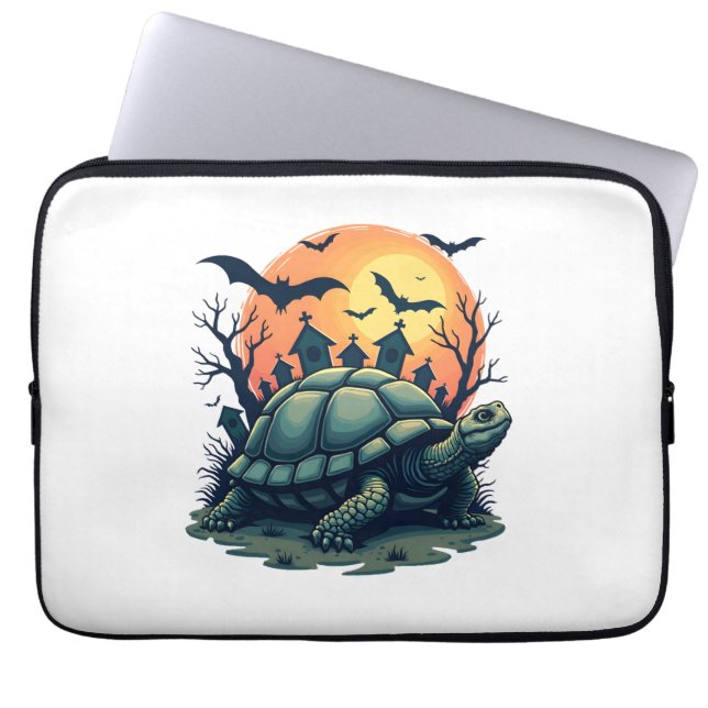 Capa Para Notebook Cama de Gritares Tartaruga (Frente)