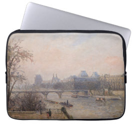 Capa Para Notebook Camille Pissarro - O Sena e o Louvre