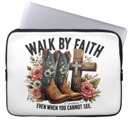Capa Para Notebook Caminhar por Faith