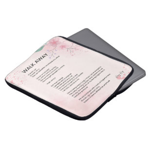 Capa Para Notebook Caminhe - Coragem Empoderamento Poster