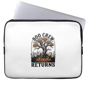 Capa Para Notebook Camisa da Árvore de Halloween Gráfico de Abóbora A