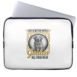 Capa Para Notebook Camisa de Amante de Cão com Gravação Vintage de Go