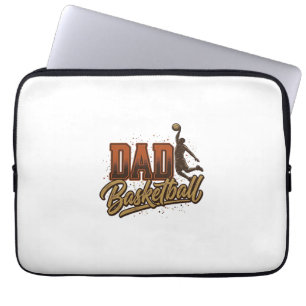 Capa Para Notebook Camisa de Basquete do Papai com Desenho de Gravaçã