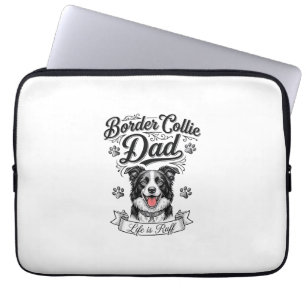Capa Para Notebook Camisa de cachorro com gravação vintage do pai Bor