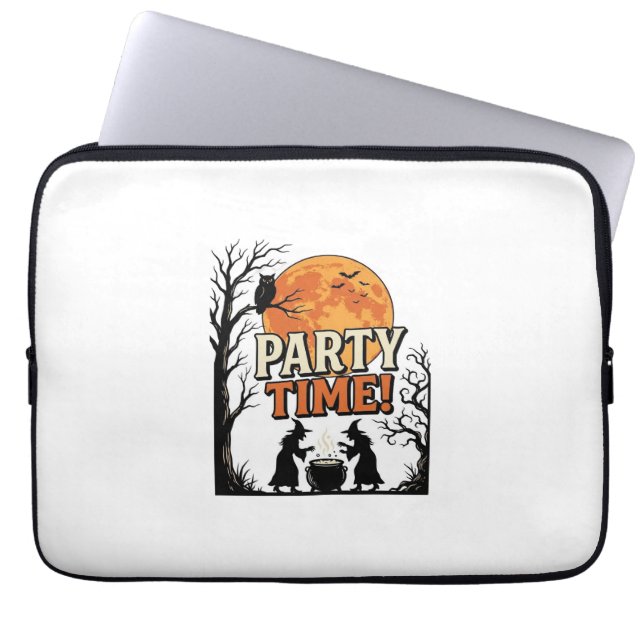 Capa Para Notebook Camisa de Caldeirão de Bruxa da Festa de Halloween (Frente)