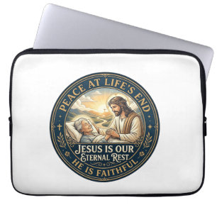 Capa Para Notebook Camisa de conforto no final da vida Jesus Hospício