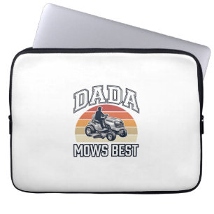 Capa Para Notebook Camisa de Cortador de Grama Vintage Dada Mows Best