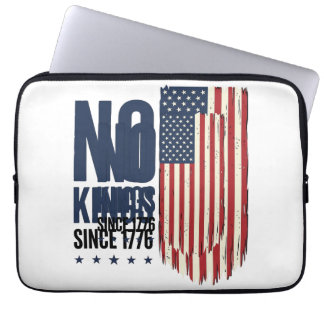 Capa Para Notebook Camisa de Design de Bandeira Patriótica Sem Reis D