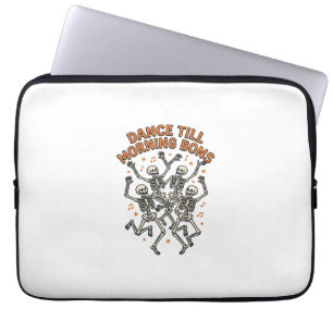 Capa Para Notebook Camisa de Esqueleto Dançante Vintage Osso Engraçad