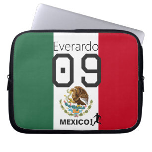 Capa Para Notebook Camisa de Futebol Personalizada do México Estilo F