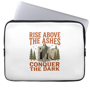 Capa Para Notebook Camisa de gravura de citação da Caverna da Ressurr