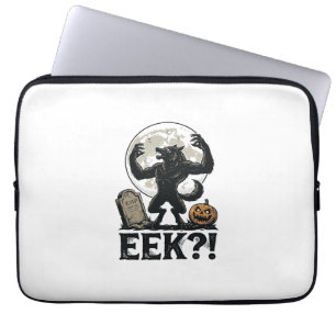 Capa Para Notebook Camisa de Lobisomem de Halloween Gravura Vintage L