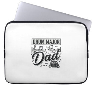 Capa Para Notebook Camisa de Música Vintage de Pai Major da Banda Des