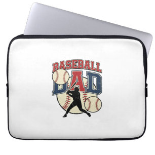 Capa Para Notebook Camisa de Pai de Beisebol Vintage Design_1