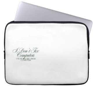 Capa Para Notebook Camisa engraçada de suporte de TI 