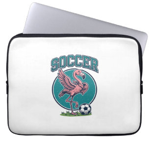 Capa Para Notebook Camisa Gráfica do Jogador de Futebol Flamingo Vint