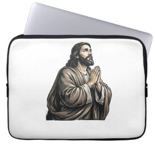 Capa Para Notebook Camisa Religiosa Homem Orando Gravura Vintage Desi