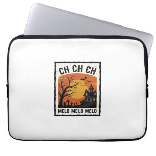 Capa Para Notebook Camisa Silhueta de Árvore Assombrada no Halloween