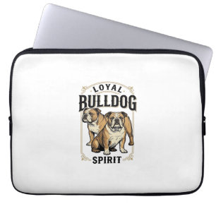 Capa Para Notebook Camisa Vintage Bulldog Camiseta de Gravura de Bull