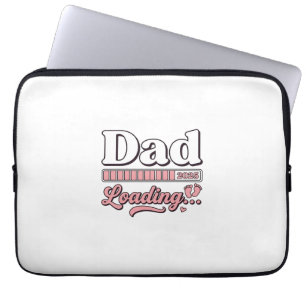 Capa Para Notebook Camisa Vintage de Anúncio de Bebê Papai Carregando