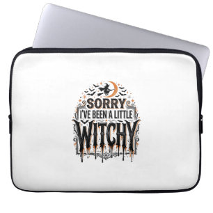 Capa Para Notebook Camisa Vintage de Gravura de Halloween de Bruxa En