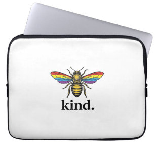 Capa Para Notebook Camisa Vintage Kind Bee Asa Arco-íris Design (2)_1