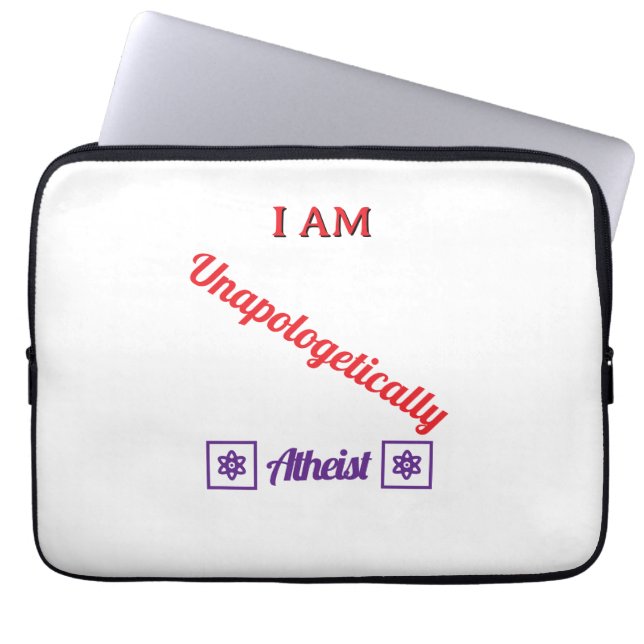 Capa Para Notebook Camiseta Ateu Sem Desculpas (Frente)