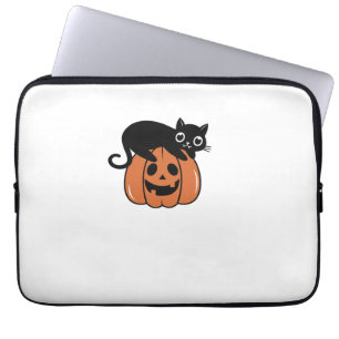 Capa Para Notebook Camiseta Clássica BRUXA DE GATO SEM FILHOS