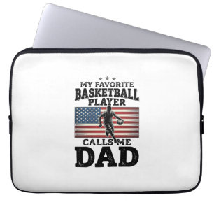 Capa Para Notebook Camiseta de Gravura Vintage Patriótica para Pai de