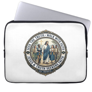 Capa Para Notebook Camiseta de Teologia Nerd de Apologética de Jesus 