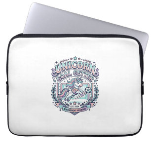 Capa Para Notebook Camiseta Gráfica Estilo Retro Unicórnio Alcançador